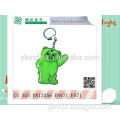 EN13356 hot 3m cartoon bear reflective keychain with cheap price and high quality from mingda manufacturers